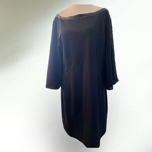 BLACK ANGEL WING DRESS